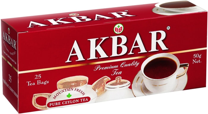 

Чай черный Akbar Mountain Fresh в пакетиках 25 шт 50 г