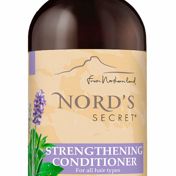 NORDS SECRET Кондиционер для волос Лаванда и мята укрепляющий с креатином, 360 мл