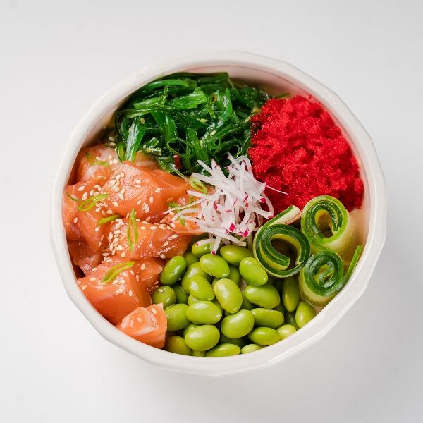 Поке Фарерский лосось большой