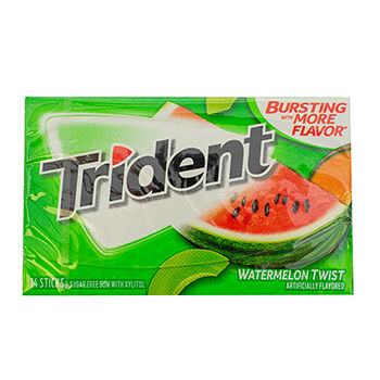 Жевательная резинка Trident Watermelon 26.6 г, США