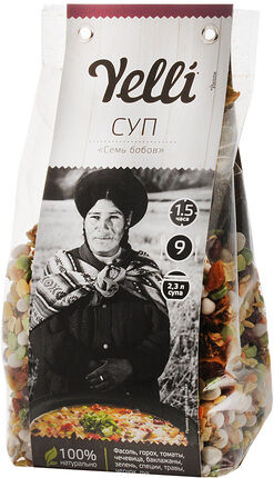 Суп Yelli Chef Семь бобов Первые и вторые блюда 250г