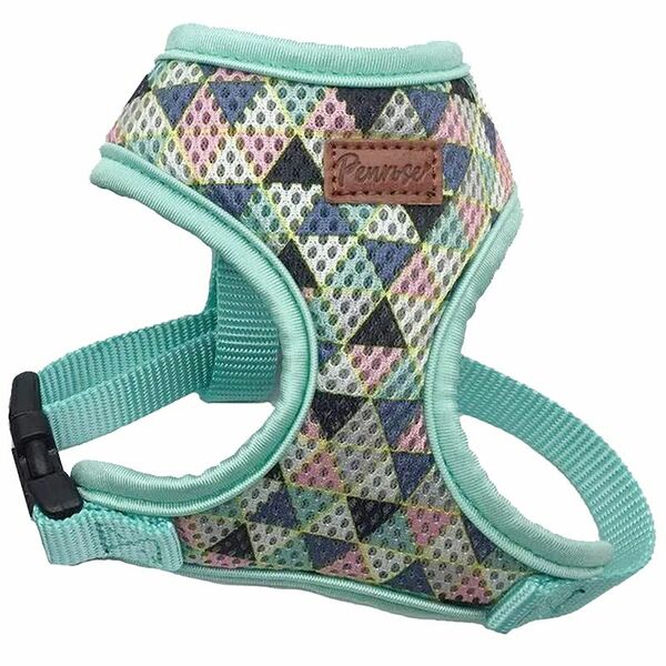 Шлейка для собак GREAT&SMALL Geometry 15мм (обхват 23-33см) мягкая