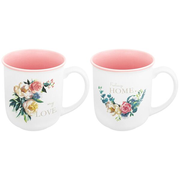 Набор кружек Home&Love, 2 шт, 400 мл, фарфор
