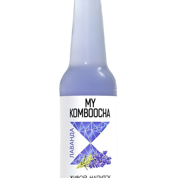 Напиток газированный Лаванда безалкогольный ТМ My komboocha (Май комбоча)
