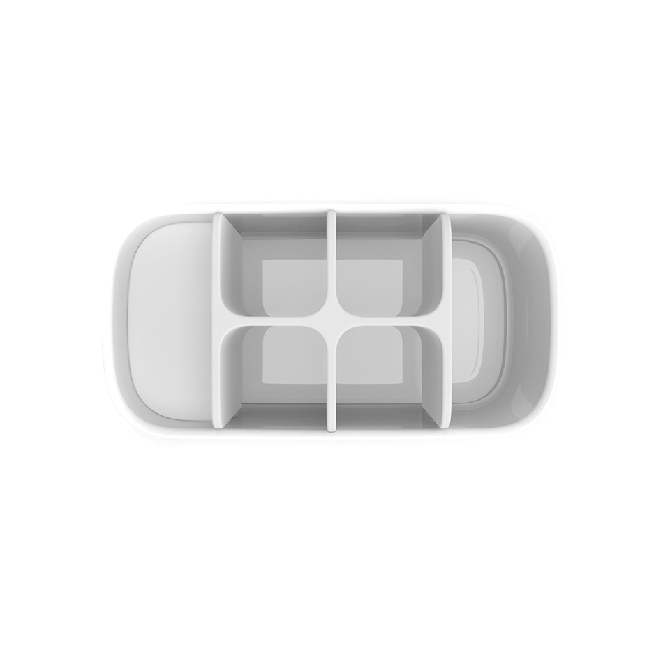 

Органайзер для зубных щеток EasyStore большой белый Joseph Joseph 1 шт Китай