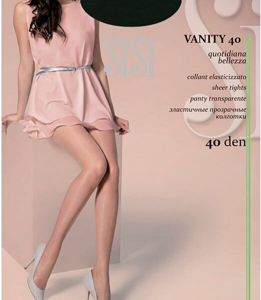 Колготки SiSi Vanity 40 Nero Черные Размер 3