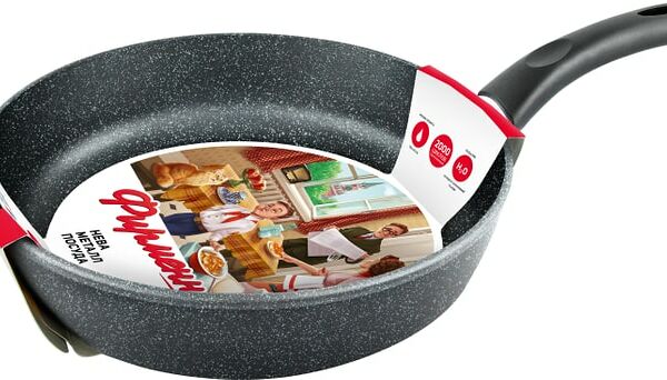 Сковорода НМП Фирменная Московская литая 28см