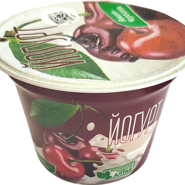 Йогурт Белый Замок с вишней и черешней 4%