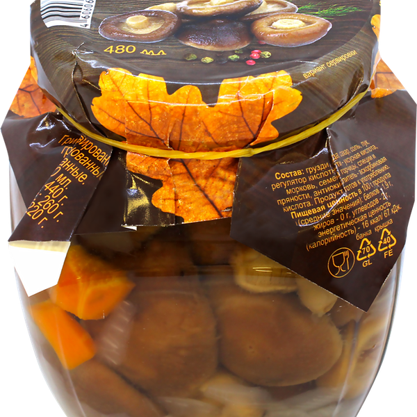 Грузди маринованные ЛЕНТА