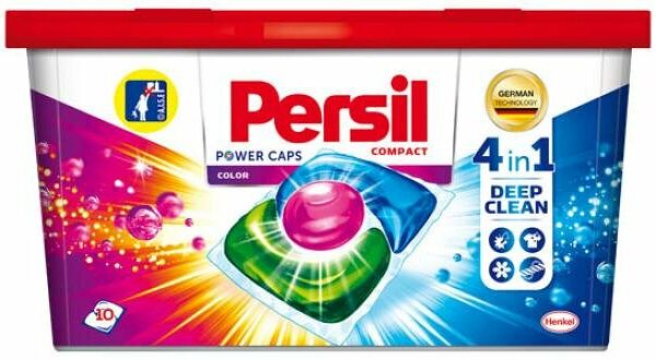 Капсулы для стирки Persil Power Caps Свежесть от Vernel, 10 шт