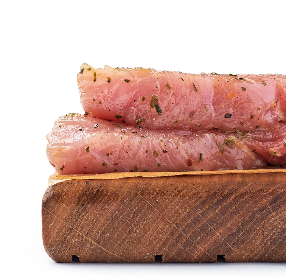 

Стейк из свиного окорока в маринаде Мексикана, охлажденный