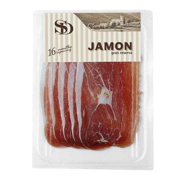 Хамон Сытный Дом Мраморный из свинины сыровяленый в нарезке