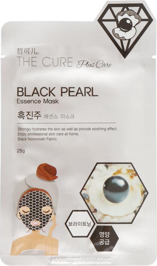 

Маска для лица THE CURE Plus Cure с черным жемчугом, для всех типов кожи