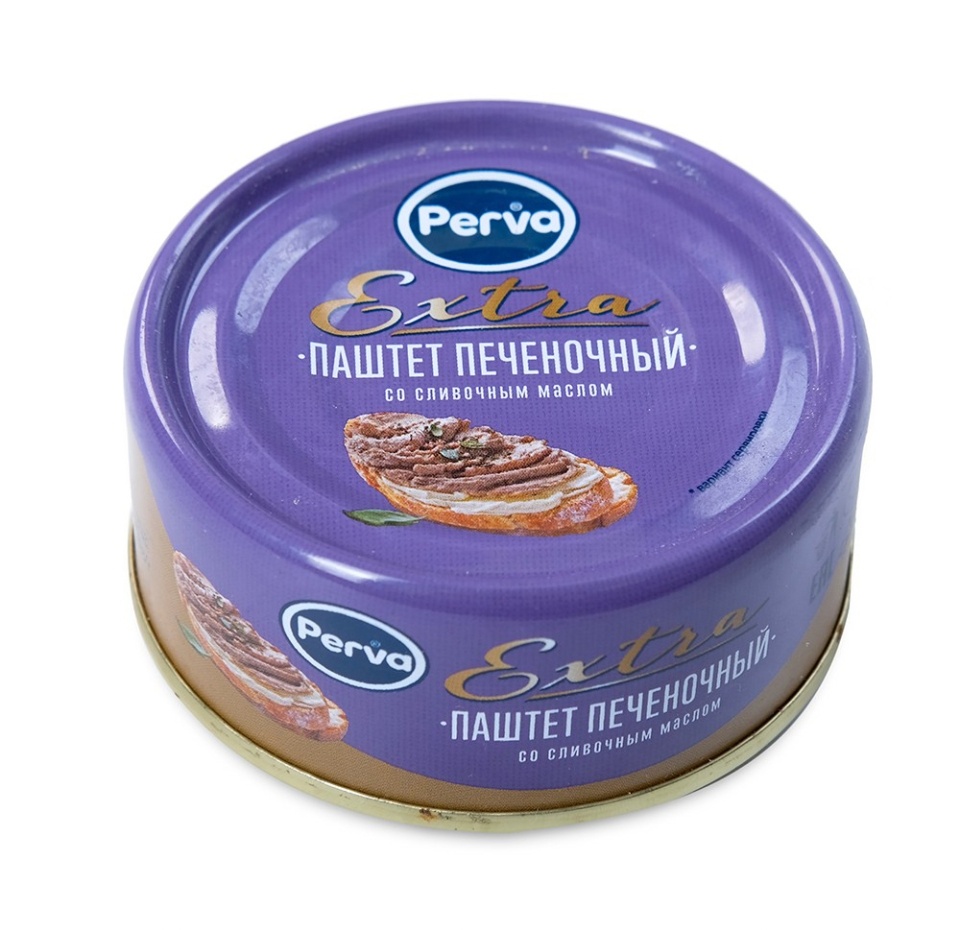 

Паштет печёночный Perva Extra со сливочным маслом 100 г