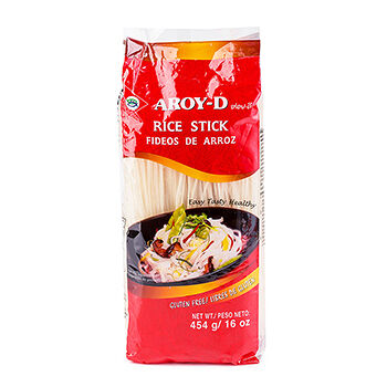 Лапша Aroy-D рисовая 1мм