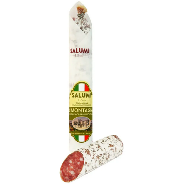 Колбаса Reggio сыровяленая Монтанья полусухая