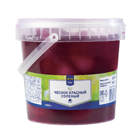 Чеснок соленый красный Metro Chef