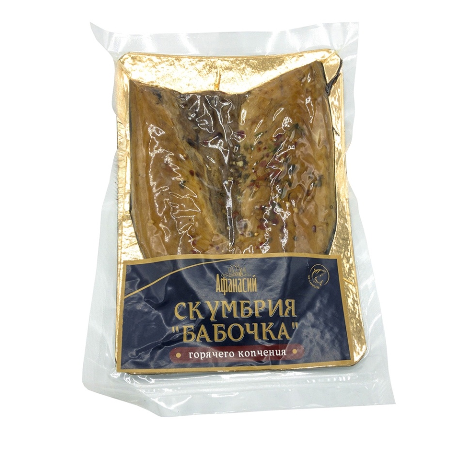 

Скумбрия горячего копчения "Бабочка" Афанасий, Россия