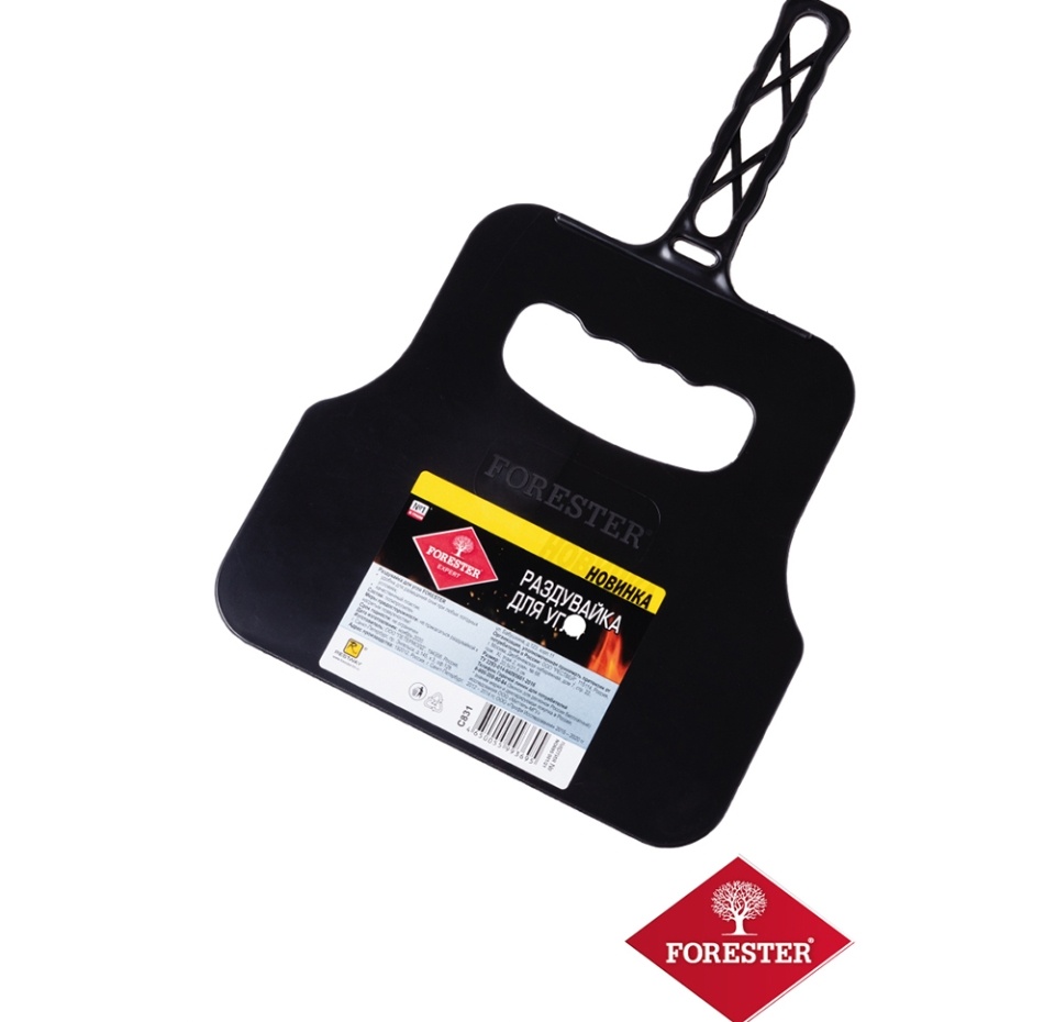 

Раздувайка для угля Forester Опахало раздува углей С831