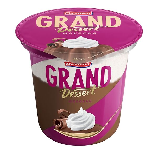 Пудинг Ehrmann Grand Dessert 5,2% шоколад