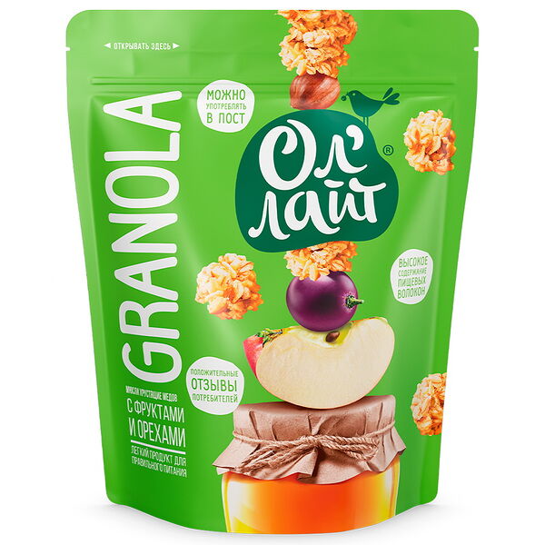 Мюсли хрустящие медовые  