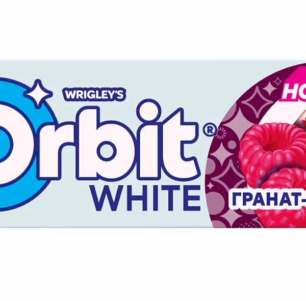 Жевательная резинка Orbit гранат-малина