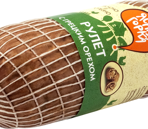 Рулет Ясная горка из мяса птицы с грецким орехом в/у