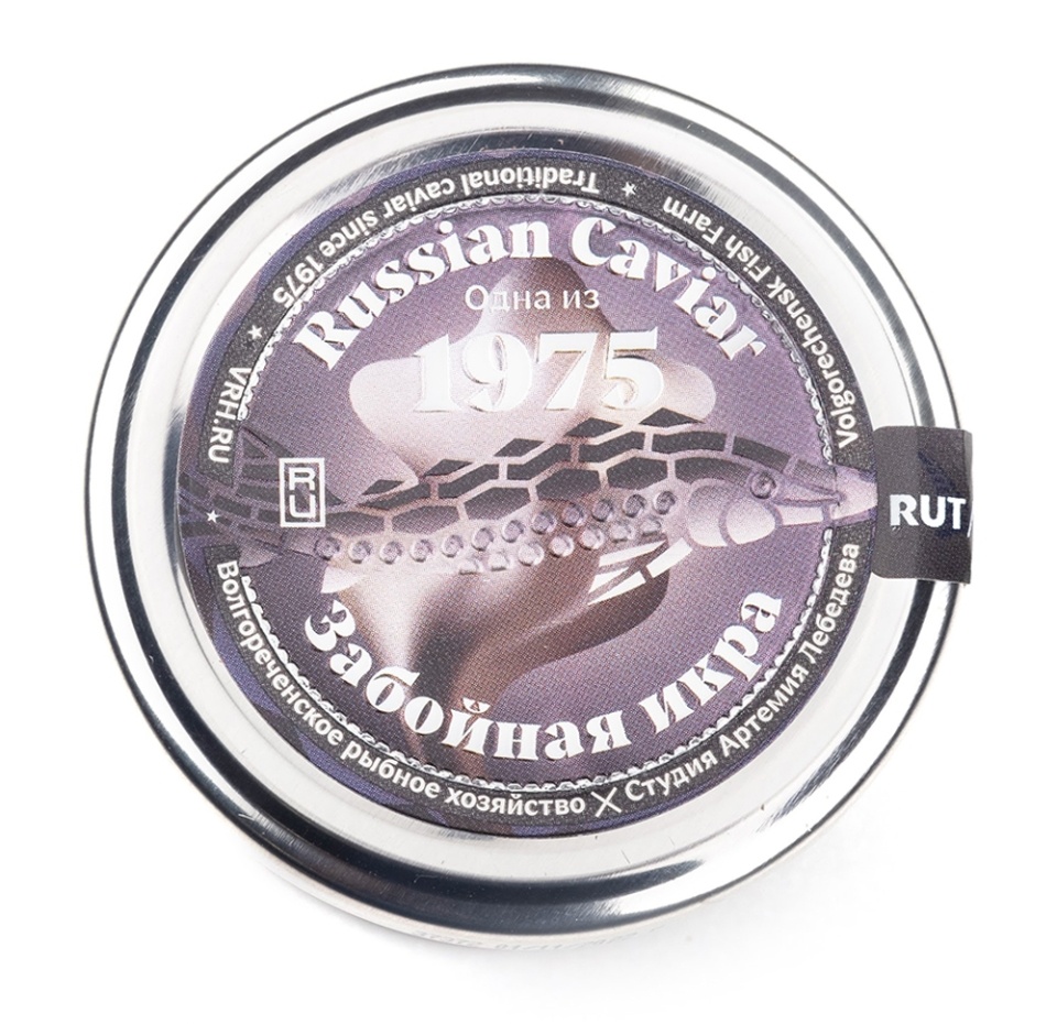 

Икра стерляди "1975" Забойная, 100 г