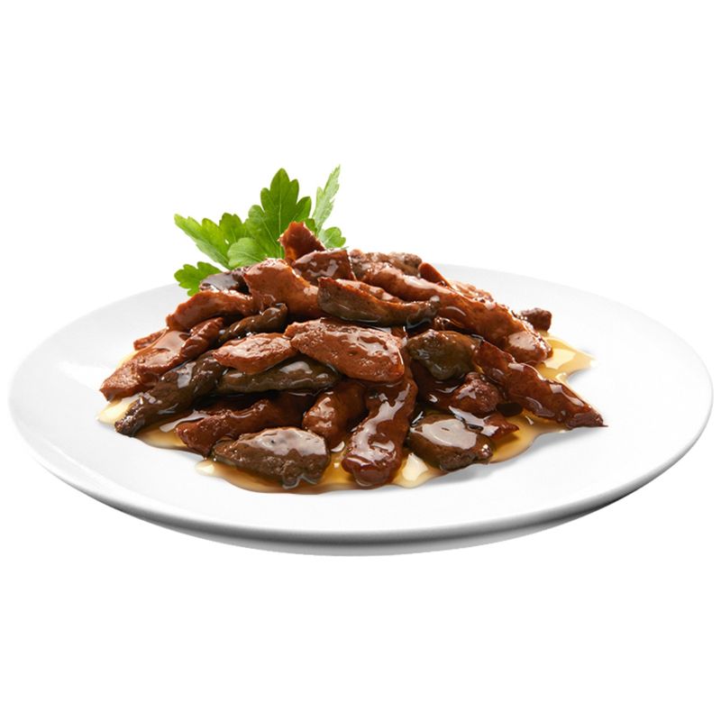 

Корм для кошек Sheba Pleasure Ломтики с телятиной и языком в соусе 85 г