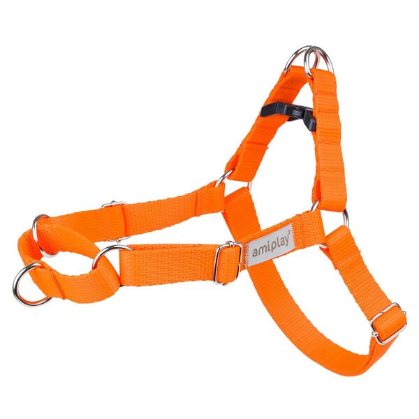 Шлейка регулируемая EASY GO Samba M 40-60 [c , d] x 2см Оранжевый