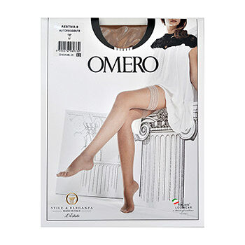 Чулки OMERO AESTIVA 8 den цвет te размер P.L.U.S. SRL UNIPERSONALE 1 шт Италия