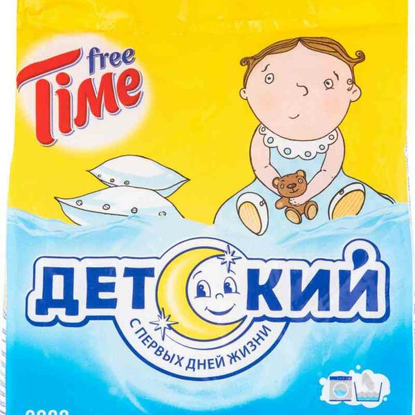 Стиральный порошок Free Time Детский