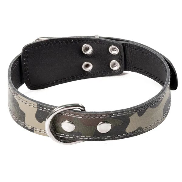 Гамма ошейник кожаный 