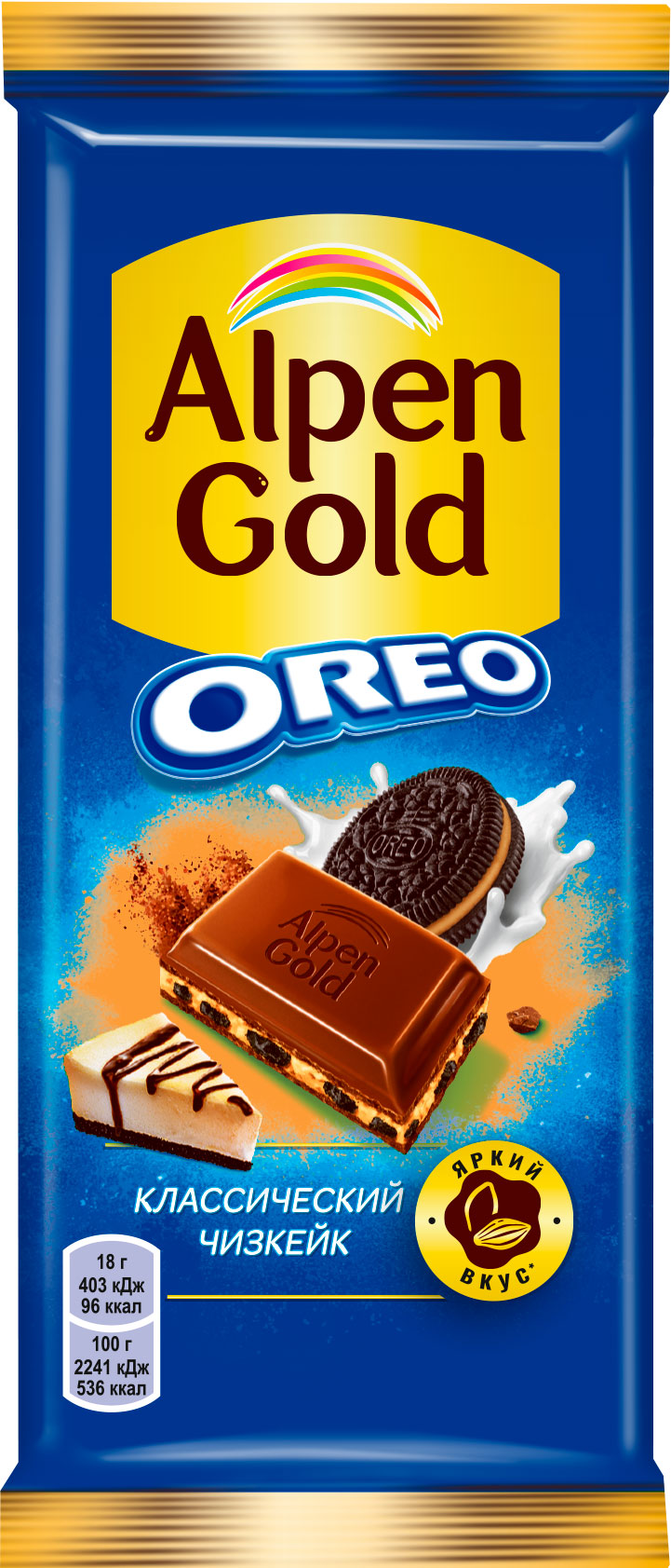 

Шоколад Alpen Gold Молочный Чизкейк