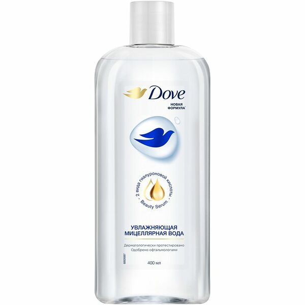 Вода мицеллярная Dove увлажняющая, 400мл