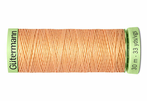 744506 Нить Top Stitch для отстрочки, 30м, 100% п/э Gutermann(979 абрикос)