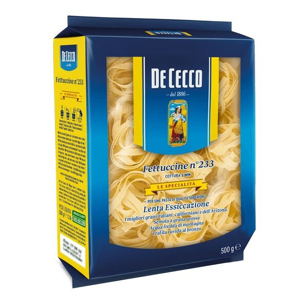 Макаронные изделия De Cecco из твердых сортов пшеницы Феттучине-233 500г.
