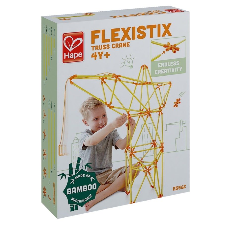 

Конструктор Hape Строительный кран 4+, Швейцария