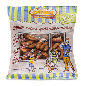 Сушки Кроха Семейка Озби цельнозерновые