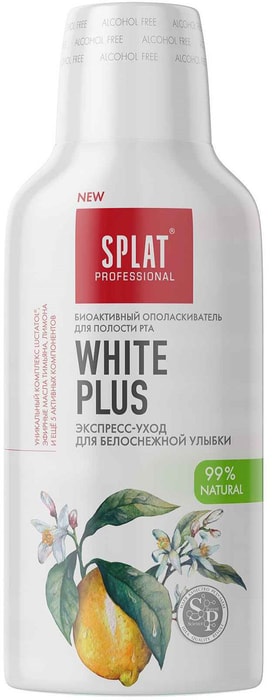 

Ополаскиватель для полости рта Splat Professional отбеливание плюс 275 мл