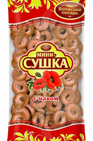 Мини-сушки Волжский пекарь с маком