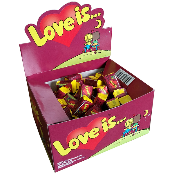 Жевательная резинка Love is вишня-лимон, 4,2 г x 100 шт
