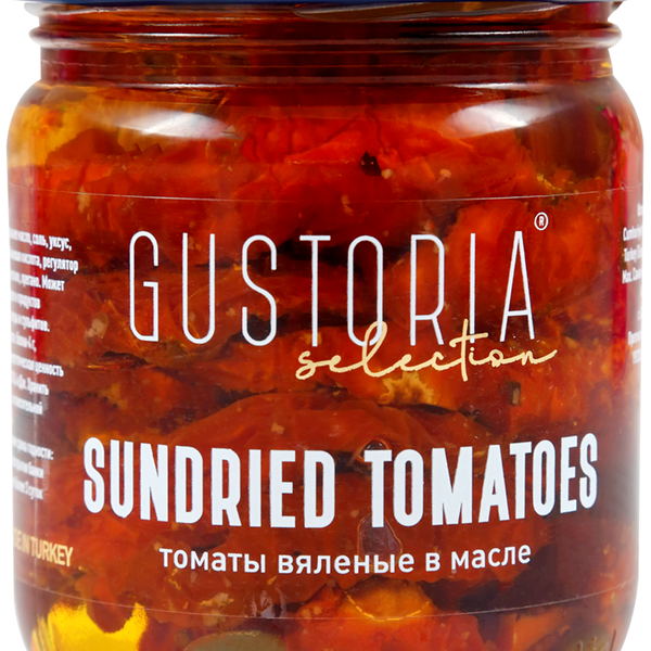 Томаты вяленые Gustoria в масле, 210 мл