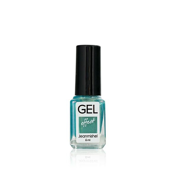 Лак для ногтей Jeanmishel GEL effect 265 Светло-зеленый перламутровый 6мл