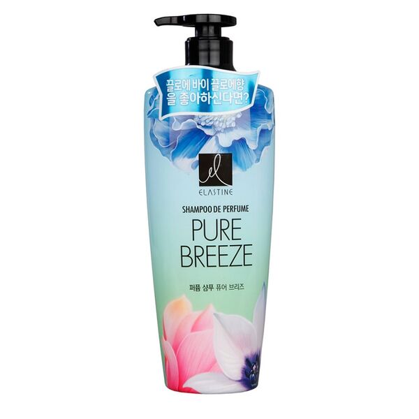 Шампунь для волос ELASTINE Perfume Pure breeze для всех типов волос, 600мл