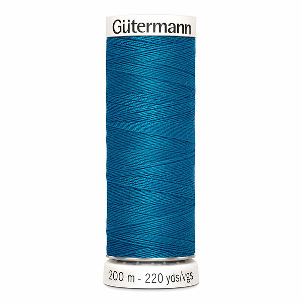 748277 Нить Sew-all для всех материалов, 200м, 100% п/э Gutermann(025 св.морская волна)