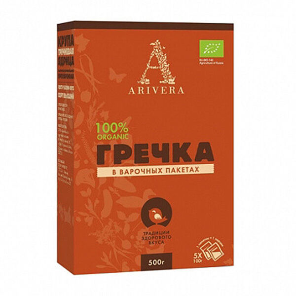 Крупа гречневая ядрица в варочных пакетах