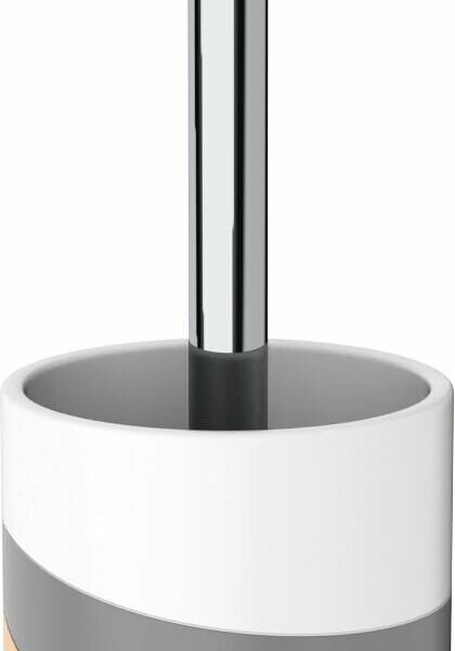 Ерш напольный FORA PASTORAL, полирезин, белый, серый, розовый