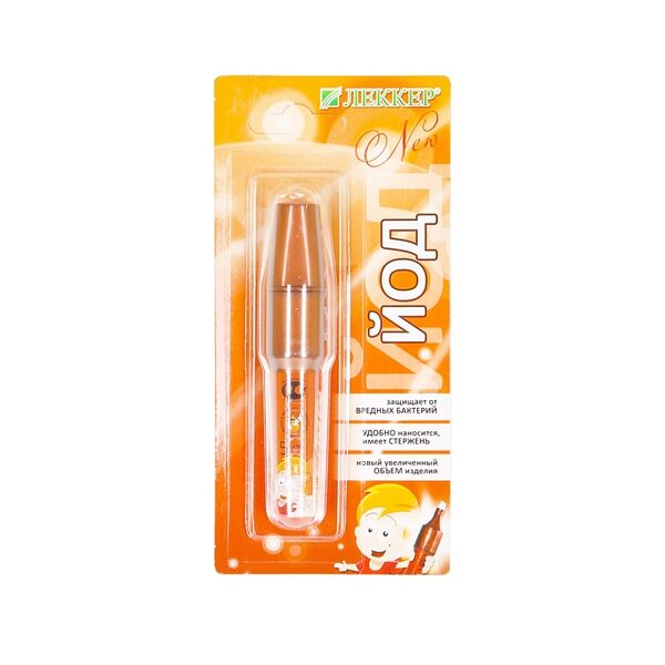 Леккер-Йод карандаш 5% 5 мл