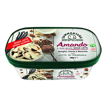 Мороженое Amando «Ванила-какао-ночиола», Sammontana